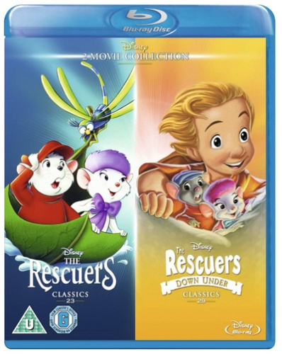 RESCUERS & RESCUERS Down Under [Blu-ray] [Region Free] - DVD NEUF EUR ...