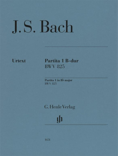 Johann Sebastian Bach - Partita Nr. 1 B-dur BWV 825 by Bach, Johann Sebastian